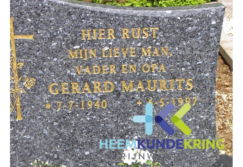 Grafstenen kerkhof Herwen Coll. HKR G. Maurits (254)